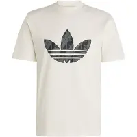 Adidas Originals Bluser & t-shirts 'MONOGRAM' basalgrå / sort / naturhvid