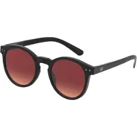IZIPIZI - Solbriller - Sun #M Black Road til Unisex - Sort