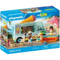 Playmobil Isbil Med Surfbutik Konstruktionsspil