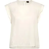 BOSS BOSStil kvinder. 50543548 Bluse Irnette off-white (42), Hvid, Casual, Viscose, Uden ærmer/stropper