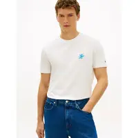 Tommy Hilfiger Bluser & t-shirts azur / hvid