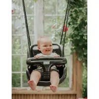Krea Swing w/High Back In Plastic Black