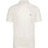 Armani Exchange A|X Armani Exchangetil mænd. XM000367AF13022U0009 Hvid kortærmet poloshirt (XS), Casual, Bomuld, Korte ærmer