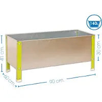 Simon Garden Urban 140l Blomsterpotte 410x900x600 Mm