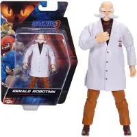 Sonic The Hedgehog Sonic 3 film 5" actionfigurer: Gerald Robotnik Wave #3