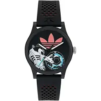 Adidas Analogt ur 'Game Three' blå / lyserød / sort / hvid