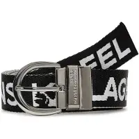 Karl lagerfeld JEANS Bælte sort / hvid
