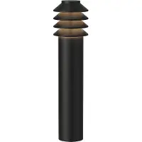 Louis Poulsen Bysted Garden Pullert Black Texture LANG, 24V