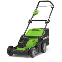 Greenworks G40LM41 Batteri Plæneklipper 40V - Inkl. 4 Ah Batteri og Oplader