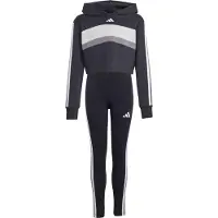 Adidas Seasonal Essentials Tiberio 3 Stripes Fleece Leggings Træningsdragt