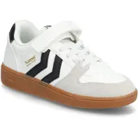 Hummel Sneakers 'Handball Perfekt' lysegrå / sort / hvid