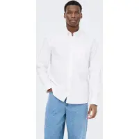Only & Sons Skjorte 'ONSOxford' hvid