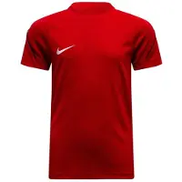 Nike Spilletrøje Dri-FIT Strike 26 - Rød/Hvid Børn, størrelse S: 128-137 cm