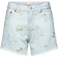 Levi's Jeans 'DAISY' lyseblå / pastelgul / hvid