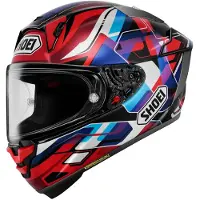 Shoei X-SPR Pro Valion TC-10 Integralhjelm Rød/Hvid/Blå M