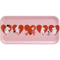 Muurla Moomin bakke 13x27 cm Heart