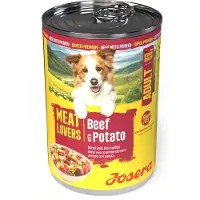 Josera Meatlovers Menu 6 x 400 g - Oksekød & kartoffel (nyt design)
