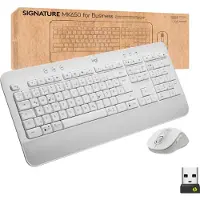 Logitech Mk650 Trådløst Tastatur Og Mus Tysk