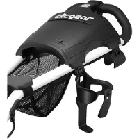 Clicgear XL kopholder Plus - Ekstra Stor Kapacitet på 1,4 L til golfvogne, Sort