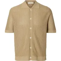 Selected Cardigan 'SLHSHANE' mørkebeige