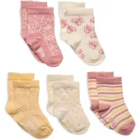 Minymo Strømper - 5-Pak - Ash Rose - - 27/30 - Strømper