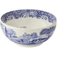 Spode Blå italiensk rund skål 28 cm