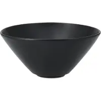 Scandi Living Terra ramenskål Sort stentøj, Ø20 cm