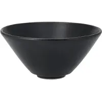 Scandi Living Terra suppeskål Sort stentøj, Ø16 cm