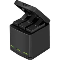 Telesin oplader USB 2x batteri til GoPro HERO 8/7/6/5 sort