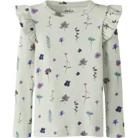 Name it Bluser & t-shirts cyanblå / lysegrå / aubergine / blomme