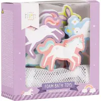 A Little Lovely Company Badelegetøj - 14 stk. - Unicorn Dreams - - OneSize - Badelegetøj