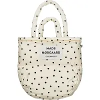 MADS NORGAARD COPENHAGEN Håndtaske sort / hvid