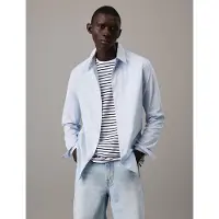 Calvin Klein Solid Stretch Slim Fit Skjorte Med Lange ærmer