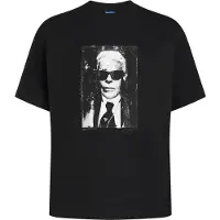 Karl lagerfeld JEANS Shirts grå / sort / hvid