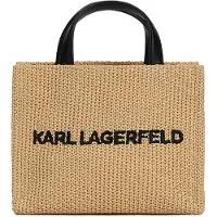 Karl Lagerfeld Håndtaske beige / sort