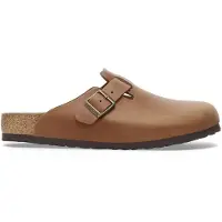 Birkenstock Pantoletter 'Boston Leoi' cognac