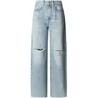 Pepe Jeans Eden Stone Damage Straight Fit Højtaljede Jeans