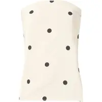 Abercrombie & Fitch Overdel creme / sort