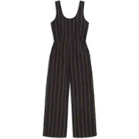 Thinking MU Jumpsuit 'RAFLESIA' navy / kastaniebrun / mørkegul
