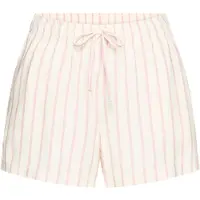 LASCANA Pyjamasbukser lyserød / hvid