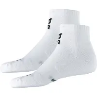 ON - Trail running tøj - Core Run Sock Mid 2P White til Unisex - Størrelse 38-40 - Hvid