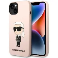 Karl Lagerfeld KLHMP14MSNIKBCP iPhone 14 Plus 6,7" hardcase pink/pink silikone Ikonik Magsafe