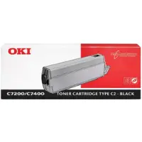 OKI Tonerkassette sort