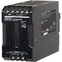 Omron S8VK-G12024, 120 W, 85 - 264 V, 89%, Sort, -40 - 70 °C, CE, UL, CSA