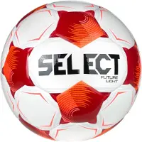 Select Fodbold Future Light V26 - Hvid/Rød, størrelse Ball SZ. 4