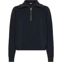 Björn Borg Studio Soft Half‑Zip Sweatshirt Sort