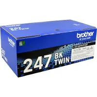 Brother Twinpack TN247BK 2x 3000 sider
