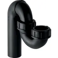 Geberit 40 x 50 mm S-vandlås sort PEH