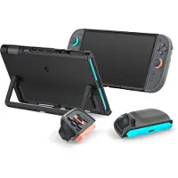 Spigen Nano Pop - black sesame - Nintendo Switch 2 - Miscellaneous Tilbehør til spillekonsol - Nintendo Switch 2