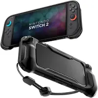 Spigen Rugged Armor - matte black - Nintendo Switch 2 - Miscellaneous Tilbehør til spillekonsol - Nintendo Switch 2